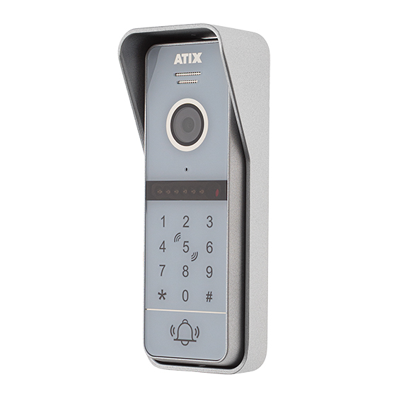 Вызывная панель AT-I-D31F/CKR White с козырьком